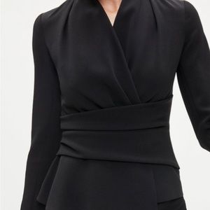 The Fold London Belleville Top in Black